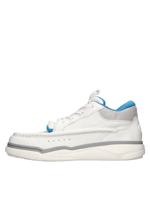 Sneakers in pelle e tessuto VALENTINO GARAVANI | 5Y0S0I14 SWGBIANCO-GRIGIO-AZZURRO